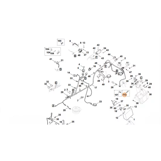 STIHL   płyta wzmacniająca 6170 435 8500